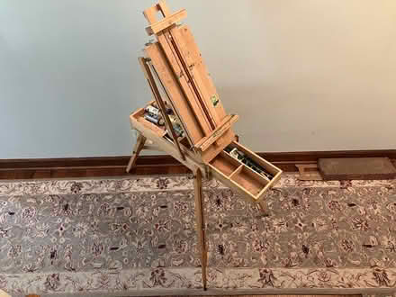 Photo of free Wooden tripod art easel stand (Libertyville) #1
