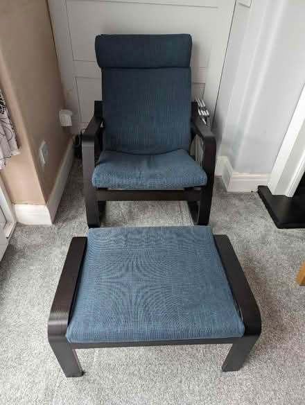 Photo of free IKEA rocking chair & footstool (M21 Chorlton) #1