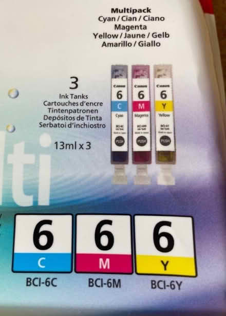 Photo of free Printer Cartridges x3 - Canon (Bollington SK10) #1
