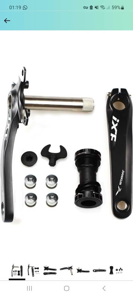 Photo of Mountain bike crankset (Rustington BN16) #1