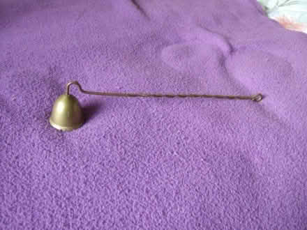 Photo of free Brass candle sticks and snuffer (Barnard's Green WR14) #2