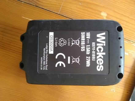 Photo of free Wickes cordless impact screwdriver and battery, no charger (Brookvale RG21) #3