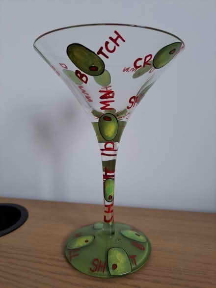 Photo of free "Dirty" Martini Glass (DA5) #1