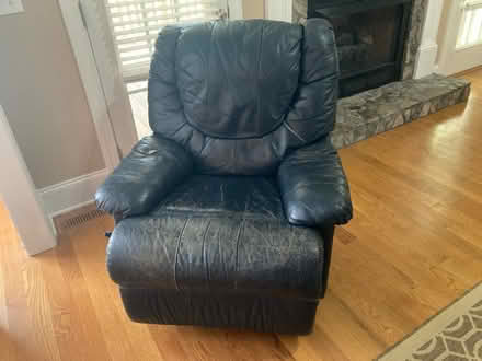 Photo of free Recliner & couch (Clayton 1010 Rd/Polenta Rd) #1