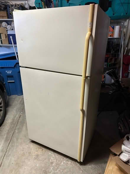 Photo of free Garage fridge (Aurora: Eola & Ogden) #1
