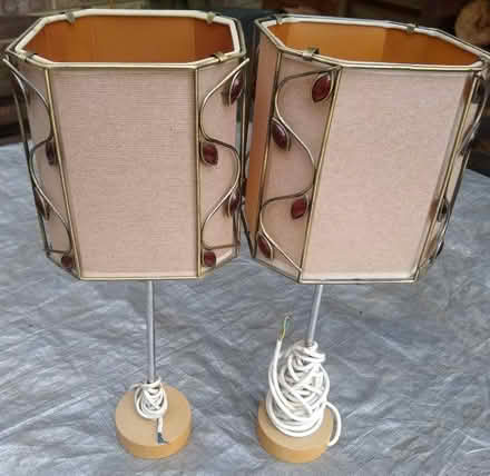 Photo of free 2 side lamps (Owlsmoor GU47) #1