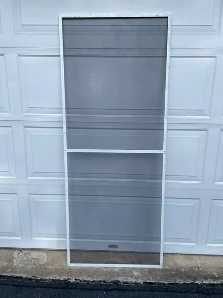Photo of free Storm door screen insert (Clinton, NJ) #1