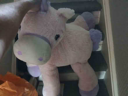 Photo of free Large unicorn teddy (WS2 beechdale) #1
