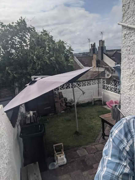 Photo of free Large Garden Parasol (Round Hill BN2) #1