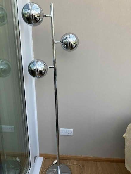 Photo of free Chrome standard lamp (Wokingham RG40) #1