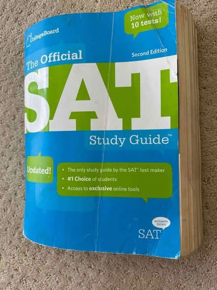Photo of free SAT study guide Book (Yorba Linda) #1