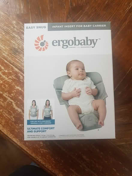Photo of free Ergobaby easy snug infant insert (NW5 Grafton Terrace) #1