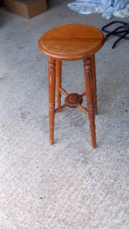 Photo of free Wooden stool good condition (SG2) #1