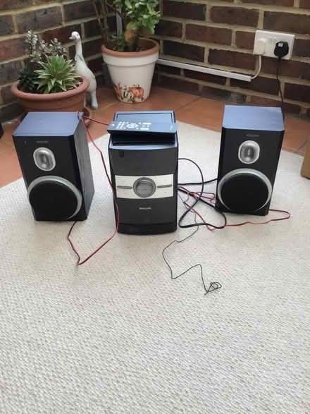 Photo of free Philips stereo player (Haywards Heath RH16) #1