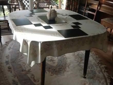 Photo of free Mid Century Dining Table (Clapham MK41) #2