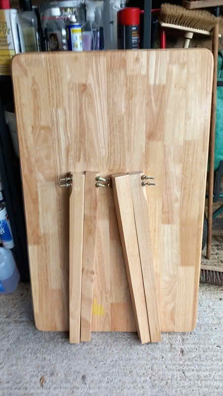 Photo of free Wooden kitchen table and 4 chairs (SG2) #4