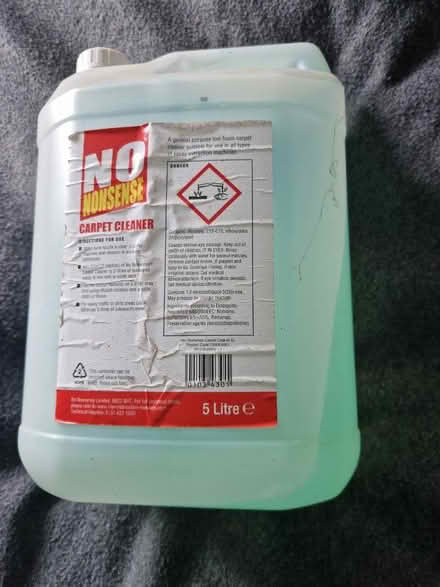 Photo of free No Nonsense Carpet Cleaning Detergent (5 Litres) (Holmer Green HP15) #1