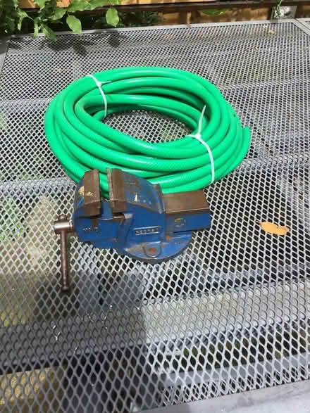 Photo of free Garden hose & vice (The Ronkswood WR5) #1