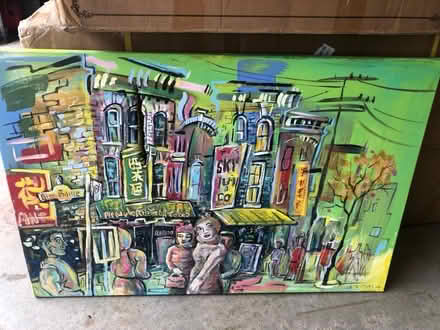 Photo of free Spadina St Painting (local artist) (Warden and Sheppard) #1