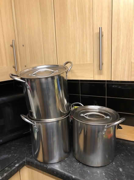 Photo of free Stainless steel pots (Chatham) #1
