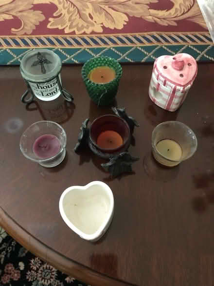 Photo of free Small votive candle holders (Heights) #1
