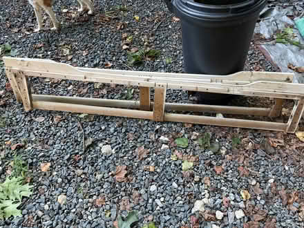 Photo of free Twin bed frame and headboard (Bowie) #3