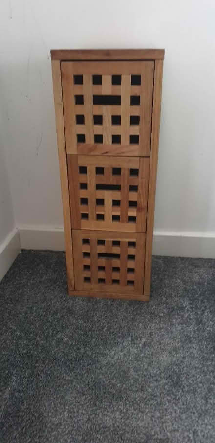 Photo of free Wooden drawer unit (SK14 (Hyde)) #1