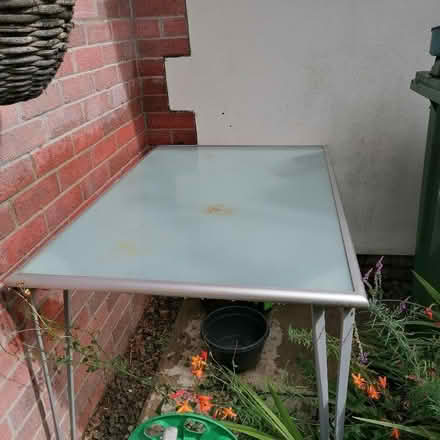 Photo of free Garden/Crafting table (Hollybush NP44) #2