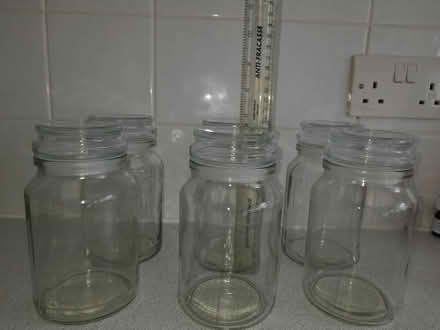 Photo of free Storage jars (Chorley Moor PR7) #1