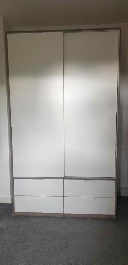 Photo of free White wardrobe (SK14 (Hyde)) #1