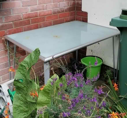 Photo of free Garden/Crafting table (Hollybush NP44) #1
