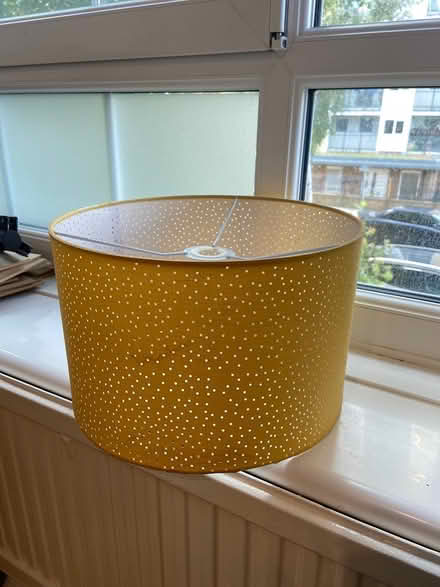 Photo of free Lamp shade yellow (SW8) #1