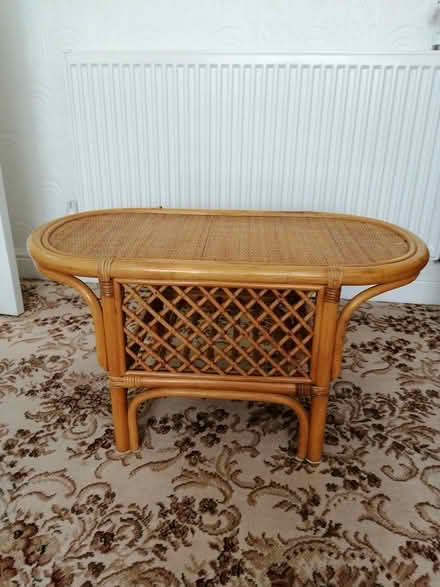Photo of free Wicker coffee table (B71 westbrom) #2