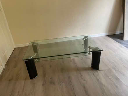 Photo of free Large glass coffee table (Wellington TF1) #2