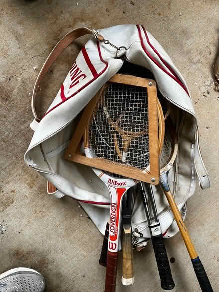 Photo of free Tennis bag and rackets (Springfield, VA Saratoga) #1