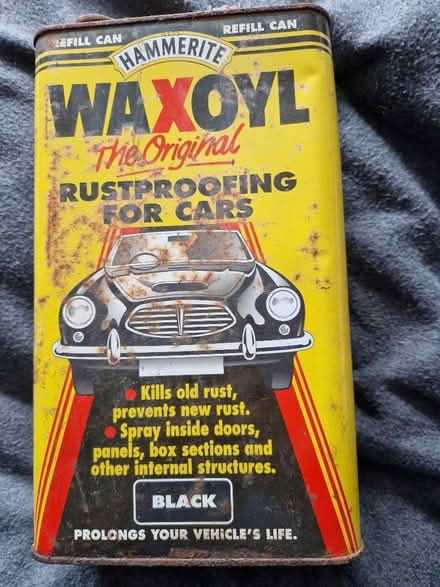 Photo of free Hammerite Waxoyle - The Original Waxproofing for Cars (Holmer Green HP15) #1