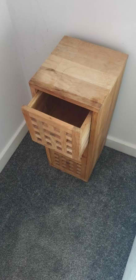 Photo of free Wooden drawer unit (SK14 (Hyde)) #3