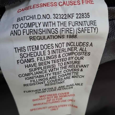 Photo of free Single futon chair/bed (North Bitchburn DL15) #3