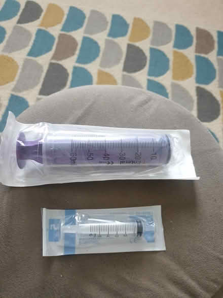 Photo of free Syringes 60ml and 5ml (RH1 Redhill, Surrey) #1