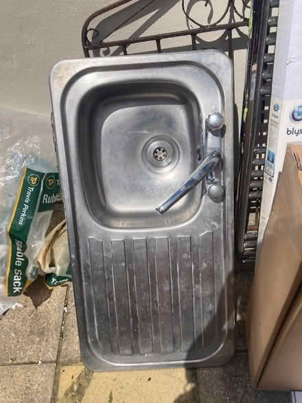 Photo of free Stainless steel sink (Eastbourne BN21) #1