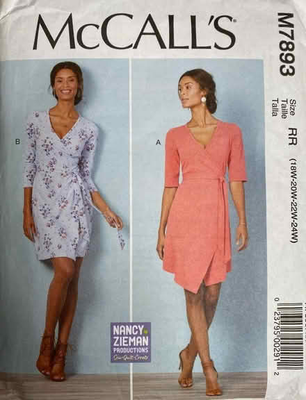 Photo of free Paper Pattern for Wrap Dresses (GU22) #1