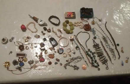 Photo of free Bundle of jewellery and badges and oddments (University of Bath) #1