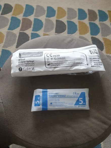 Photo of free Syringes 60ml and 5ml (RH1 Redhill, Surrey) #2