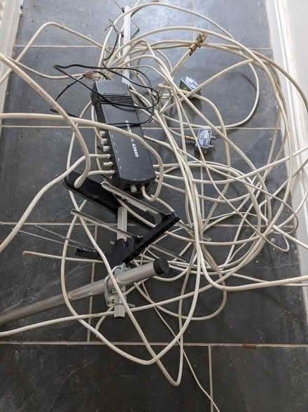Photo of free Aerial, coax and signal booster (Kingsholm GL1) #1