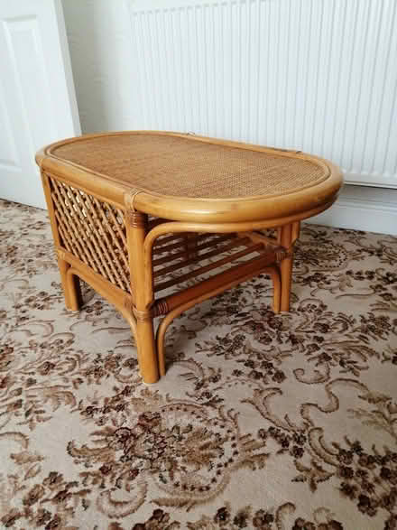 Photo of free Wicker coffee table (B71 westbrom) #1