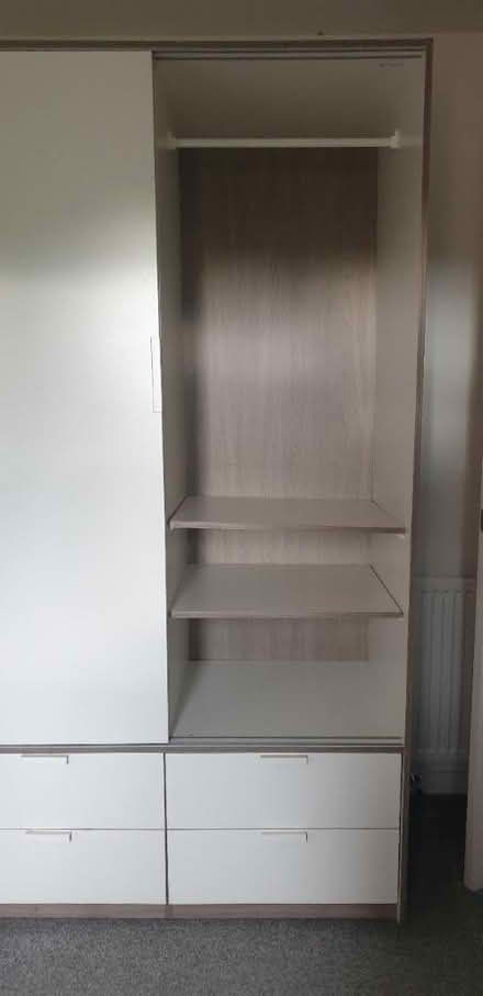 Photo of free White wardrobe (SK14 (Hyde)) #2