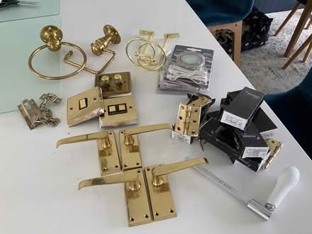 Photo of free Brass fitting, lights etc (Marden Thorn TN12) #1