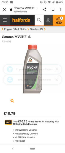 Photo of free Power steering fluid (Chesterfield, S40) #1
