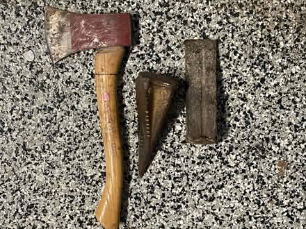 Photo of free Ax and heavy wedges (20882, Laytonsville) #1