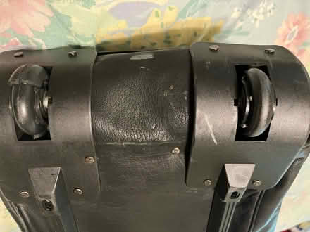 Photo of free Heavy leather luggage bag (Hwy 120 & Hwy 61 area) #2